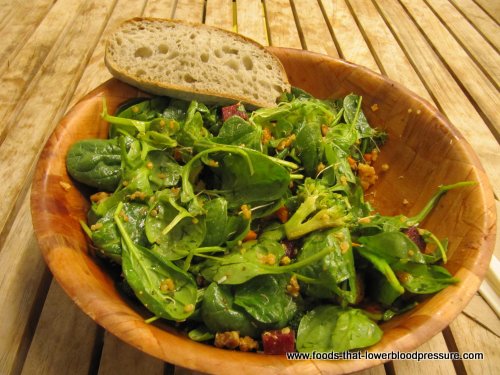 Salad on Dr. Ornish'es diet
